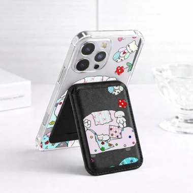 Graffiti Sofa Họa Tiết Thỏ Ví Chống Sốc Thích Hợp Cho iPhone 11 12promax 12 13 14 15 Pro Max Ốp điện thoại 14promax 15pro 16 Pro Max 17 17air 17promax Vỏ 3