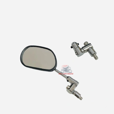 Gương Xoay 360 Độ Nhôm CNC Cao Cấp - Tặng Chân Nối - Giảm 14k còn 49k