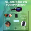 [HADRORUN] Kính Mắt Thể Thao Thông Minh Hadro Pro 1 Chạy Bộ, Đạp Xe kết nối Bluetooth Nghe Nhạc, Gọi Điện, Trợ Lý Ảo 3