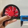 HÀNG CÓ SẴN - Quạt điều hòa 12V JAPAN chống nước tốt chín cánh không chổi than lắp cho áo bảo hộ lao động ngoài trời 5V 5