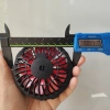HÀNG CÓ SẴN - Quạt điều hòa 12V JAPAN chống nước tốt chín cánh không chổi than lắp cho áo bảo hộ lao động ngoài trời 5V 6