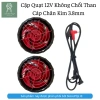 HÀNG CÓ SẴN - Quạt điều hòa 12V JAPAN chống nước tốt chín cánh không chổi than lắp cho áo bảo hộ lao động ngoài trời 5V 10