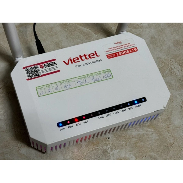 Hình ảnh sản phẩm Hàng cũ Modem Wifi 6 Viettel vGP-42X6V1 3.000Mbps - Tốc độ nhanh, Giá 155k