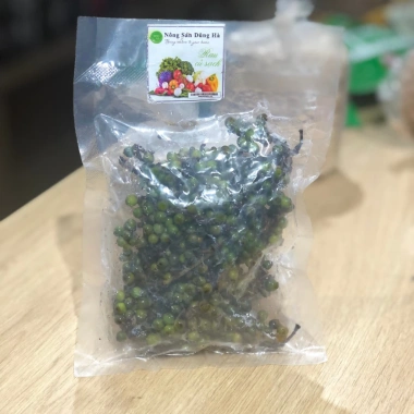 Hạt Tiêu Xanh Tươi Dũng Hà Túi 100g-500g - Gia vị kho đậm đà giảm 17% chỉ 35.000đ