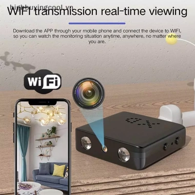 HCVN 1.080P HD Wifi Camera XD Dây Camera Thông Minh An Ninh Nhà Trong Nhà Camera IP Chống Trộm Video Ứng Dụng Giọng Nói Cam Thời Gian Thực HOT