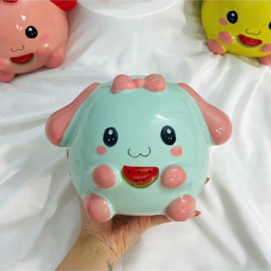 Heo đất, lợn đất tiết kiệm , heo đất mini cute Bát Tràng ( hàng loại 1)