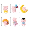 Heo Mini Ham Chơi Trang Trí Xe - Decor Xe Dễ Thương - Giá Chỉ 90k/Set 6 4