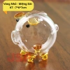 Heo Thủy Tinh Đựng Vàng Tiết Kiệm In Logo - Lợn Thủy Tinh Đựng Nhẫn Giá Rẻ 86k 3