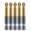 HL 5 chiếc titan phủ 1.4 chuôi lục giác PH2 50mm - tua vít điện chống trượt, chỉ 67.100 VND