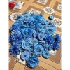 Hoa Vải Lụa Cao Cấp 50-100 Hoa Theo Tông Mầu Giảm Giá 180000đ 4