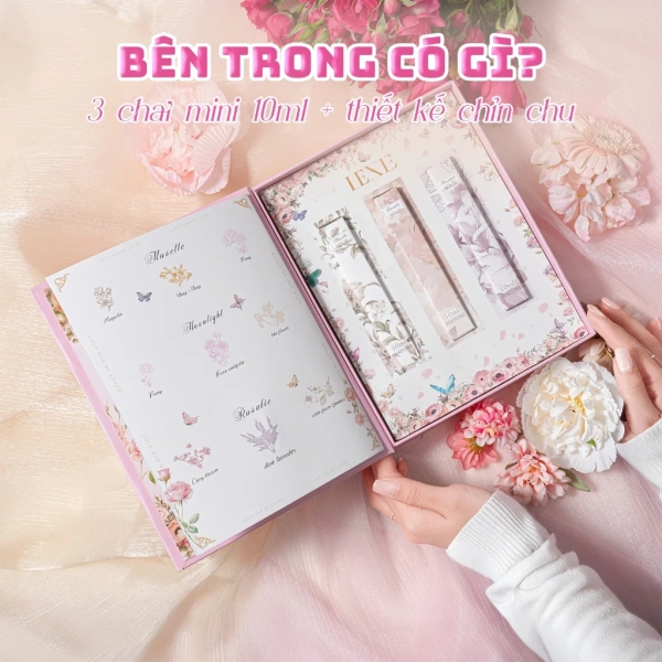 Cách tặng Nước Hoa Nữ LEXIE dạng hoa Valentine 3D – Ý tưởng quà tặng lãng mạn cho bạn gái