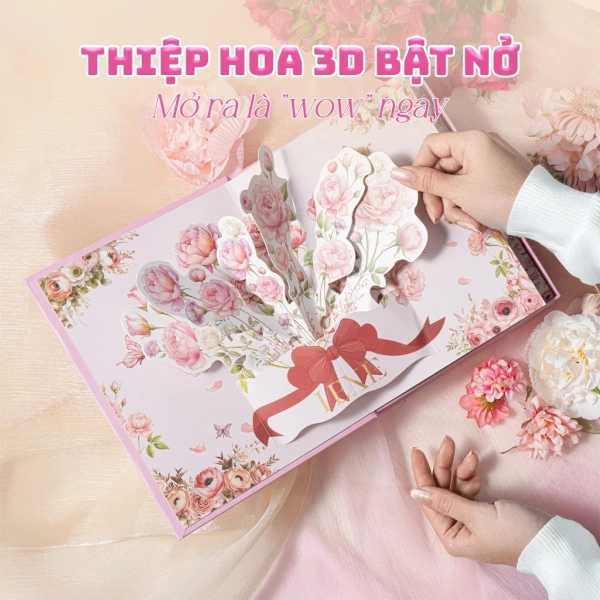 Hình ảnh sản phẩm Hoa Valentine 3D Cho Bạn Gái - Nước Hoa Nữ LEXIE Cao Cấp Giảm 70k Còn 350k