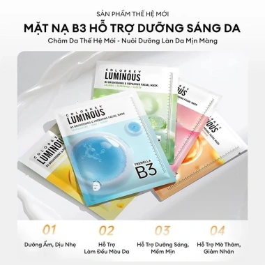 Hộp 10 miếng Mặt nạ Colorkey B3 Dưỡng sáng da Luminous B3 - Giá chỉ 169.000₫ 4