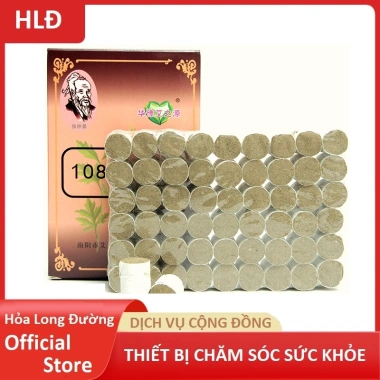 Hộp điếu ngải cứu 108 đoạn- viên ngải 108 đoạn dùng với hộp ngải, con lăn ngải 5