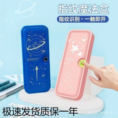 Hộp Đựng Bút Chì Khóa Mật Khẩu Vân Tay - Giảm 141k - Giá Chỉ 640.705đ