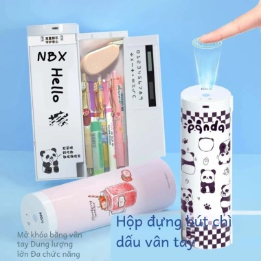 Hộp Đựng Bút Chì Khóa Mật Khẩu Vân Tay - Giảm 141k - Giá Chỉ 640.705đ