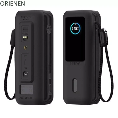 Hộp đựng silicon ORIENEN + dây buộc, vỏ bảo vệ chống rơi, sạc Anker Zolo 165W – Giá 209.990đ