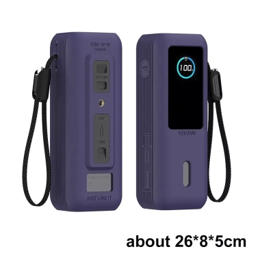 Hộp đựng silicon ORIENEN + dây buộc, vỏ bảo vệ chống rơi, sạc Anker Zolo 165W – Giá 209.990đ 2