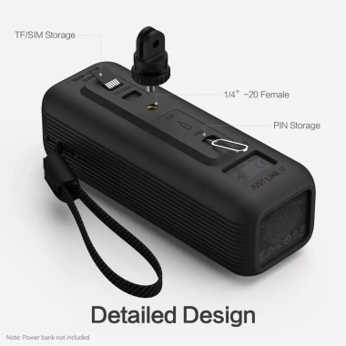 Hộp đựng silicon ORIENEN + dây buộc, vỏ bảo vệ chống rơi, sạc Anker Zolo 165W – Giá 209.990đ 9