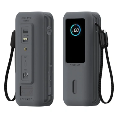 Hộp đựng silicon ORIENEN + dây buộc, vỏ bảo vệ chống rơi, sạc Anker Zolo 165W – Giá 209.990đ 10