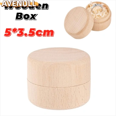 Hộp Gỗ AVENULL Đựng Hình Tròn - Bảo Quản Nhẫn Gỗ Tự Nhiên Giá Ưu Đãi 58,320 VND