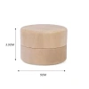 Hộp Gỗ AVENULL Đựng Hình Tròn - Bảo Quản Nhẫn Gỗ Tự Nhiên Giá Ưu Đãi 58,320 VND 2