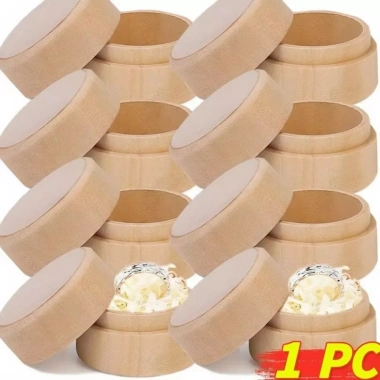 Hộp Gỗ AVENULL Đựng Hình Tròn - Bảo Quản Nhẫn Gỗ Tự Nhiên Giá Ưu Đãi 58,320 VND