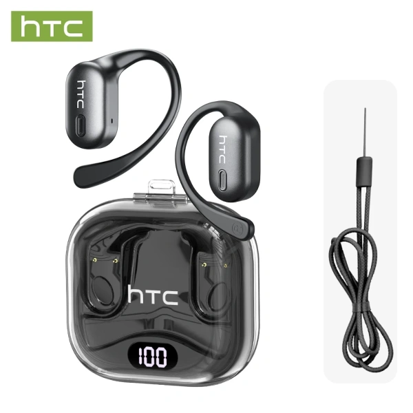 Hình ảnh sản phẩm HTC NE08 Tai Nghe Bluetooth AI 6.0 Dịch 135 Ngôn Ngữ, Âm Thanh HiFi Loa 10mm Giá 262.900đ