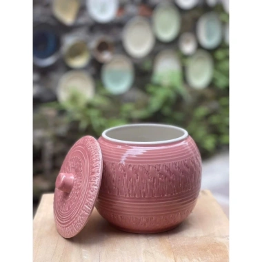 Hũ Muối Dưa Cà Âu Thố Liễng Đựng Mỡ Chưng Yến Hầm Gà Con Nhỏ 5 Size 4 Màu Sắc Gốm Sứ Cao Cấp Bát Tràng 4