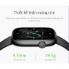 Huafit S10 Đồng hồ thông rẻ minh 9.1mm Siêu mỏng Đo tốc độ chạy Gọi điện qua Bluetooth Chống nước IP68 Theo dõi sức khỏe 9