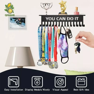 Huy Chương QINGHE - Móc Treo Tường, Dung Lớn, Giải Thưởng Đua Bóng Rổ và Karate VN