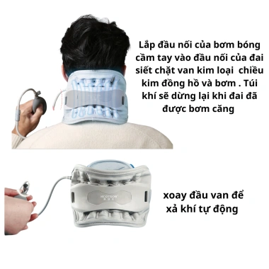 i Hơi Kéo Dãn Cổ VIETMED PMA-L30 | Hỗ Trợ Thoát Vị – Thoái Hóa Đốt Sống Cổ | Nẹp Cố Định – Nén Nhiệt Giảm Đau Vai Gáy i Hơi Kéo Dãn Cổ VIETMED PMA-L30 | Hỗ Trợ Thoát Vị – Thoái Hóa Đốt Sống Cổ | Nẹp Cố Định – Nén Nhiệt Giảm Đau Vai Gáy