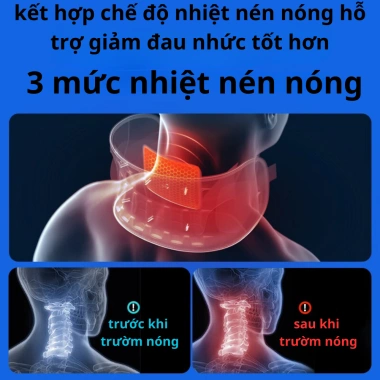 i Hơi Kéo Dãn Cổ VIETMED PMA-L30 | Hỗ Trợ Thoát Vị – Thoái Hóa Đốt Sống Cổ | Nẹp Cố Định – Nén Nhiệt Giảm Đau Vai Gáy 6