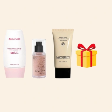 KCN Combo Dưỡng Da 3 Sản Phẩm: Lumiderm, Serum Vely Vely, Fresh Peacholic - Giảm 1,5 Triệu