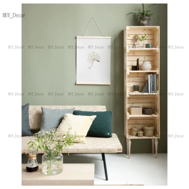 Kệ Gỗ Pallet Decor Giá Cực Sốc - Giảm 17% còn 57.400đ - Kệ Thùng Gỗ Pallet Đa Kích Thước Huy Decor