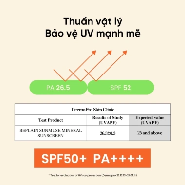 Kem chống nắng Sunmuse SPF50+ PA++++ 50ml - Tăng tone tự nhiên, kiềm dầu, không bết dính 8