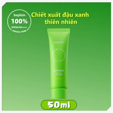 Kem chống nắng Sunmuse SPF50+ PA++++ 50ml - Tăng tone tự nhiên, kiềm dầu, không bết dính 9