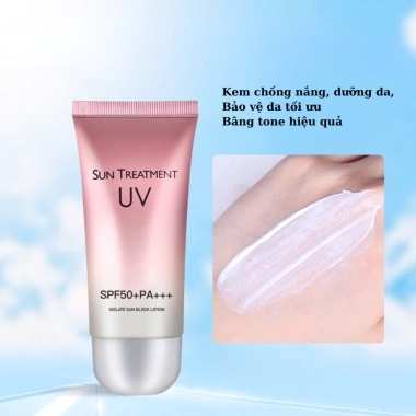 Kem Chống Nắng Trắng Da SUN UV SPF50+++ - Chống Tia UV, Sáng Hơn Gấp 2 Lần, Giá Chỉ 49K 5