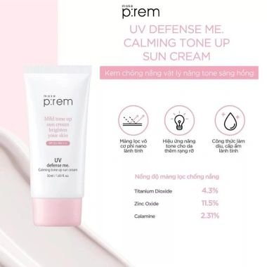 Kem Chống Nắng Vật Lý Bảo Vệ Da 50ml - Làm Dịu & Sáng Da Giá Cực Tốt 124552đ 3