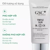 Kem chống nắng vật lý GSC Triple Sun Block & BB Cream 50ml nâng tone bảo vệ da giá 510k 3