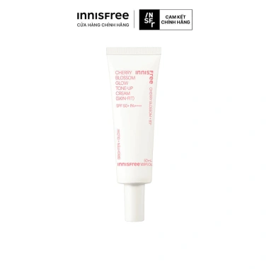 Kem Dưỡng Ẩm Làm Sáng Chống Nắng Innisfree Jeju Cherry Blossom SPF 50+ 50ml - Giảm 110k