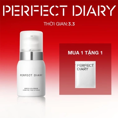 Kem dưỡng da Perfect Diary 40g kem nền kem lười, nâng tông mỏng nhẹ, dưỡng ẩm