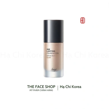 Kem nền lâu trôi cánh bóng Ink Lasting Foundation Glow The Face Shop 30ml - 379.000₫