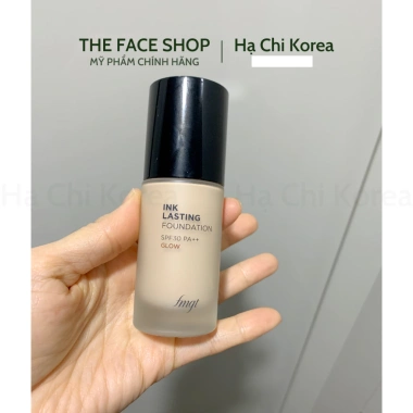 Kem nền lâu trôi cánh bóng Ink Lasting Foundation Glow The Face Shop 30ml - 379.000₫