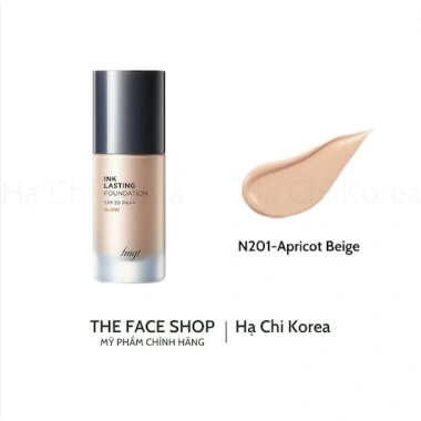 Kem nền lâu trôi cánh bóng Ink Lasting Foundation Glow The Face Shop 30ml - 379.000₫