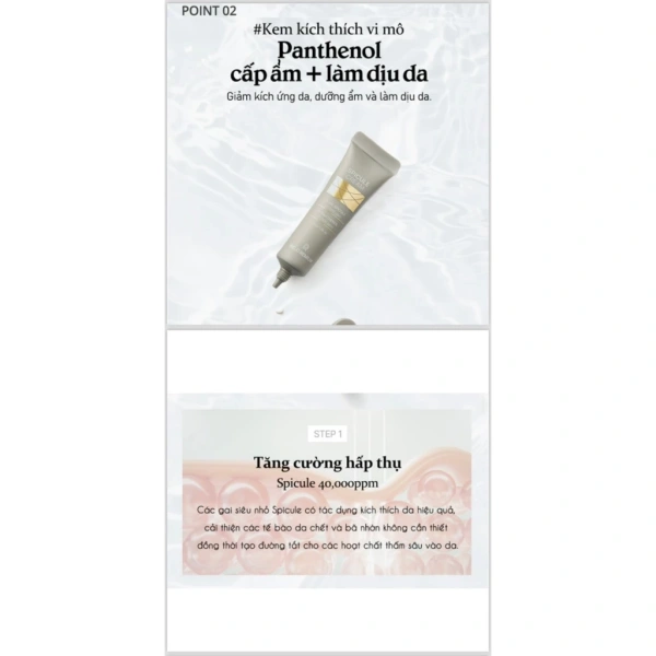Cách sử dụng Kem Spicule Cream 40.000ppm RIC.O Remium cho da mụn nhờ kiểm soát bã nhờn
