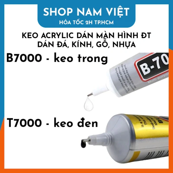Hình ảnh sản phẩm Keo dán màn hình & viền điện thoại B7.000 T7.000 - Dán chắc, chịu nhiệt, giảm giá 23.000 VND
