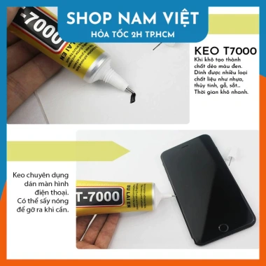Keo dán màn hình & viền điện thoại B7.000 T7.000 - Dán chắc, chịu nhiệt, giảm giá 23.000 VND
