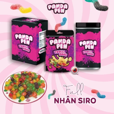 Kẹo Dẻo Panda Pẻn Nhân Đức - Hương Trái Cây Tự Nhiên Không Chảy Nước - Giá 110k 5 Kẹo Dẻo Panda Pẻn Nhân Đức - Hương Trái Cây Tự Nhiên Không Chảy Nước - Giá 110k 5