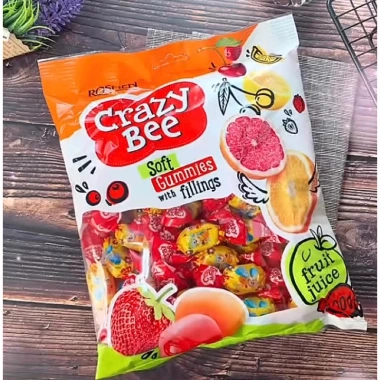 Kẹo Dẻo Trái Cây Crazy Bee Roshen Giảm Giá Cực Sấu - 240k Thay Vì 307k